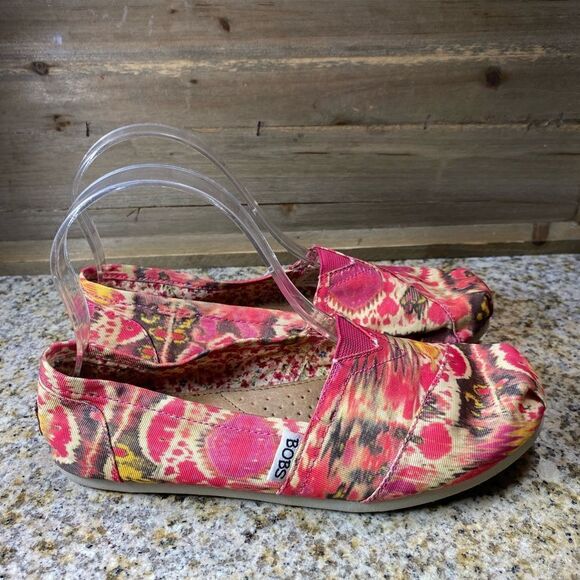 Bobs by Skechers Pattern Slip on Flats - Picture 1 of 9
